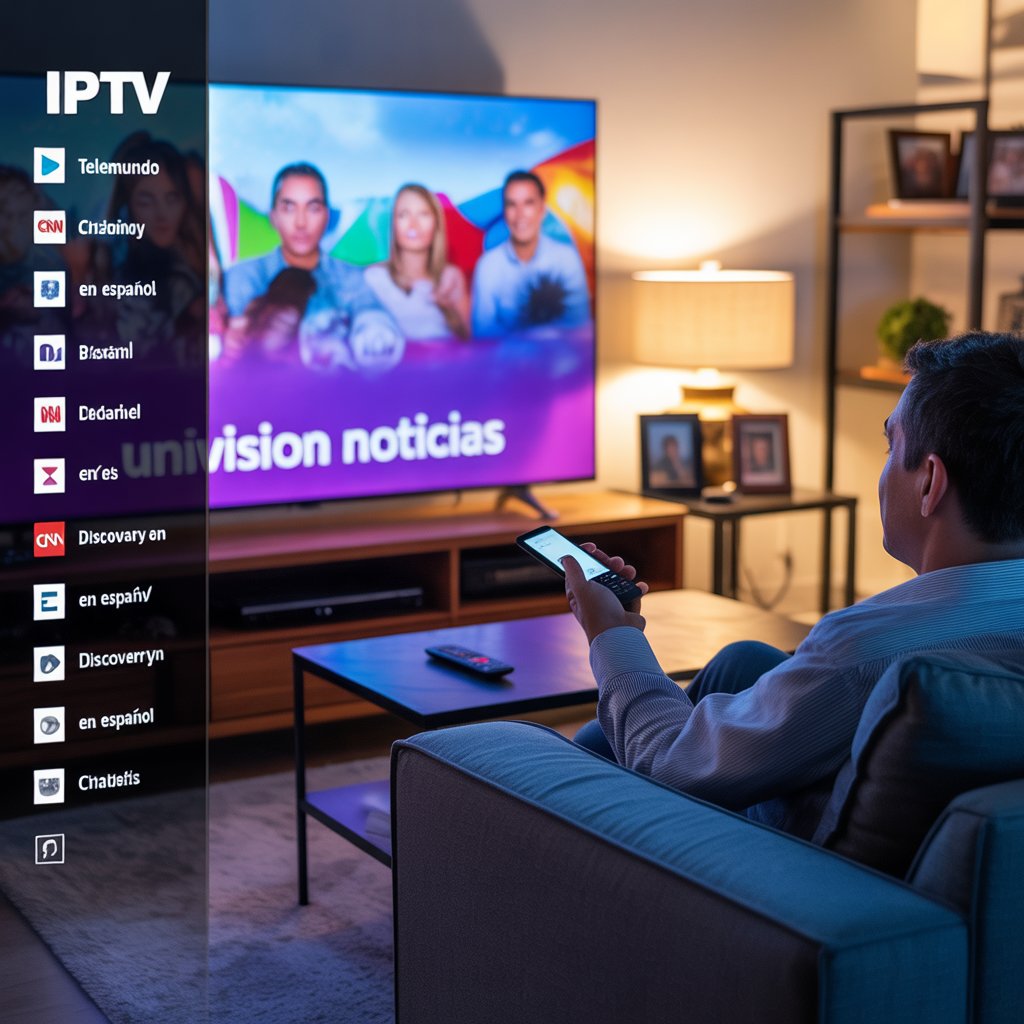 IPTV Spanish channels usa home