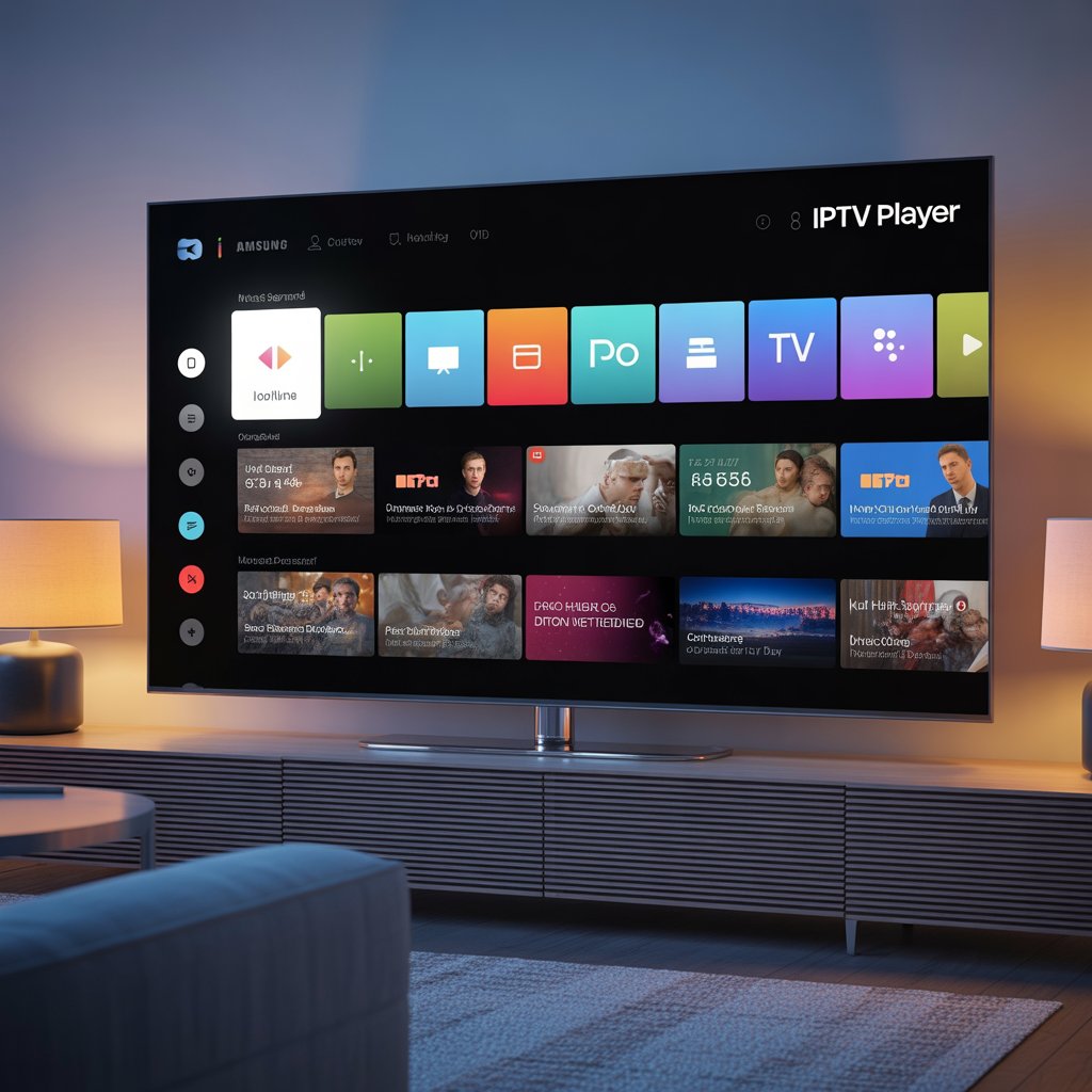 IPTV for Samsung smart tv