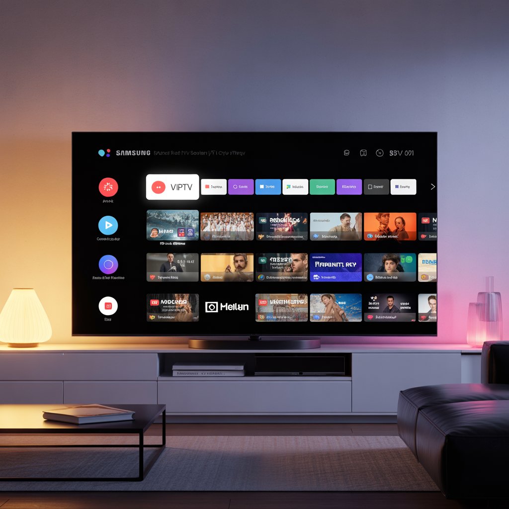 IPTV for Samsung smart tv streaming