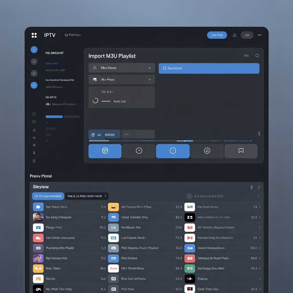 iptv m3u playlist editor