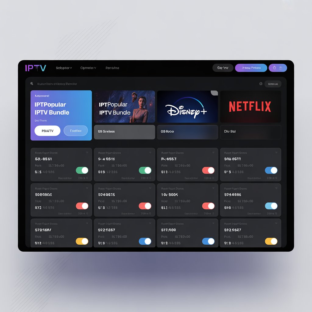 IPTV Bundle Disney Netflix