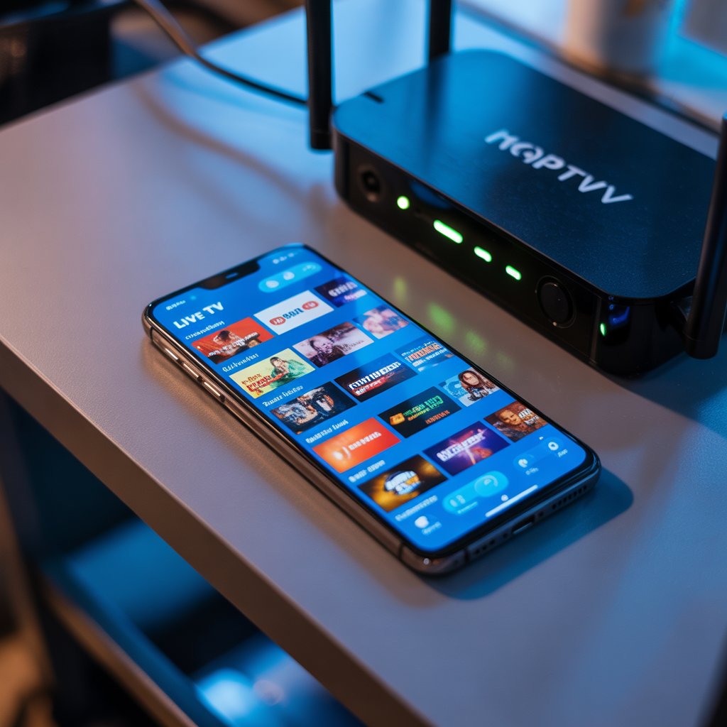 IPTV on Mobile Hotspot