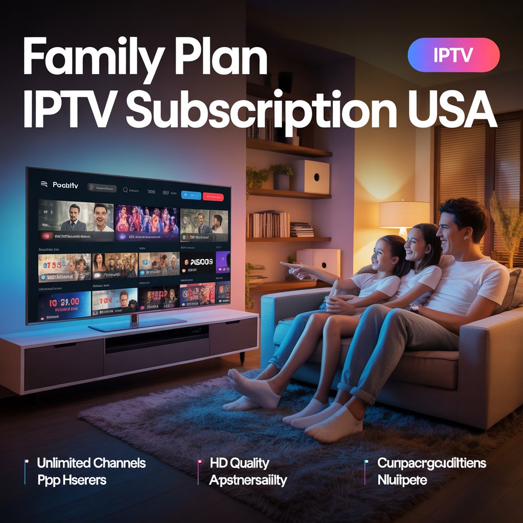 iptv family plan