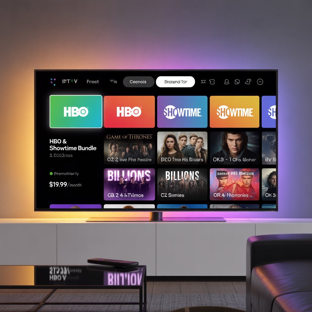 iptv with hbo showtime